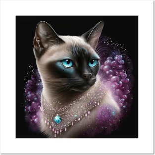 Shimmery Siamese Posters and Art